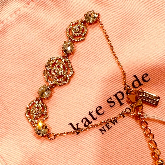 kate spade Jewelry Nwt Kate Spade Rose Gold Bracelet Poshmark